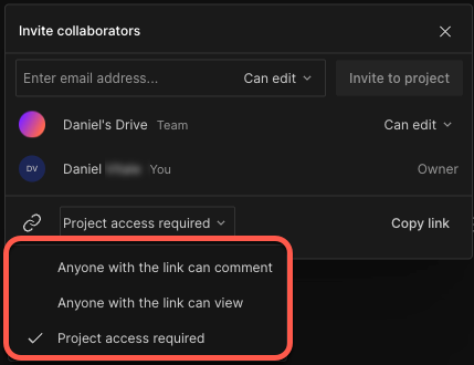 Setting_project_link_access_in_project_access_panel_V50.png