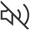 Mute track icon