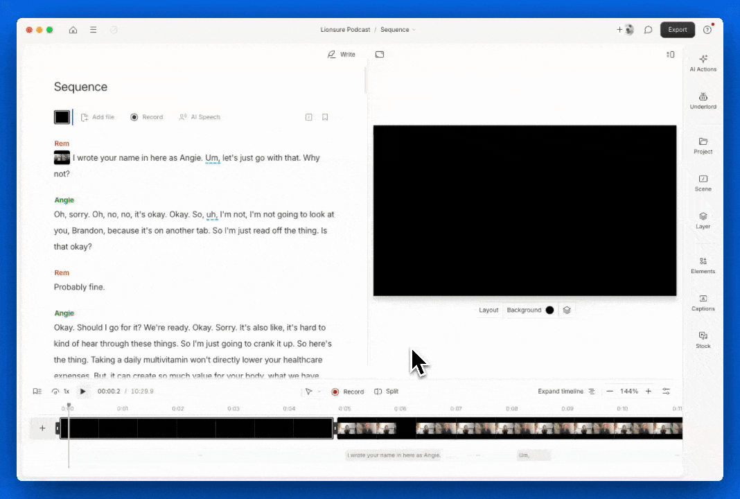 Generate Image demo GIF